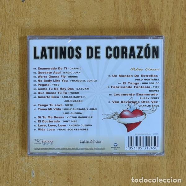CDs de m&uacute;sica: VARIOS - LATINOS DE CORAZON - CD - Foto 2