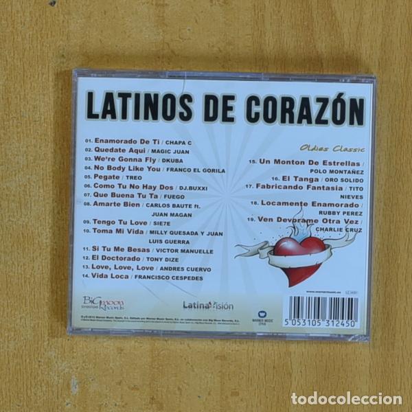 CDs de m&uacute;sica: VARIOS - LATINOS DE CORAZON - CD - Foto 2