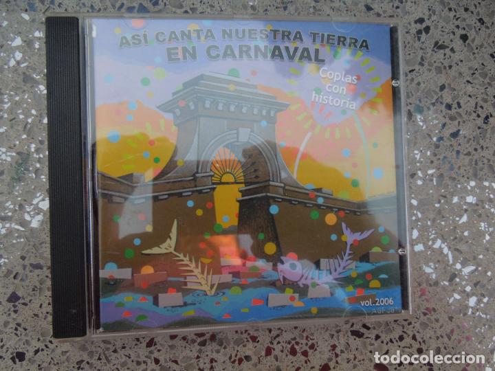 Musik-CDs: ASI CANTA NUESTRA TIERRA EN CARNAVAL - COPLAS CON HISTORIA - CD