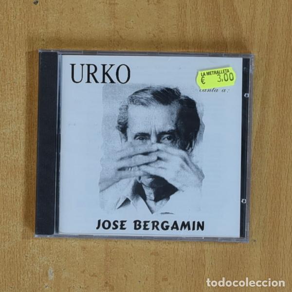 CDs de m&uacute;sica: URKO - CANTA A JOSE BERGAMIN - CD - Foto 1