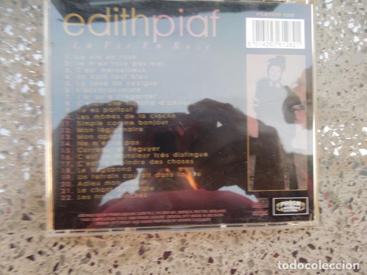 CDs de m&uacute;sica: EDITH PIAF - LA VIE EN ROSE - CD - Foto 2