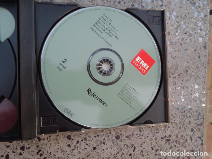 CDs de m&uacute;sica: BACH - REFERENCES - HERBERT VON KARAJAN - 2CD,S +LIBRETO - Foto 2