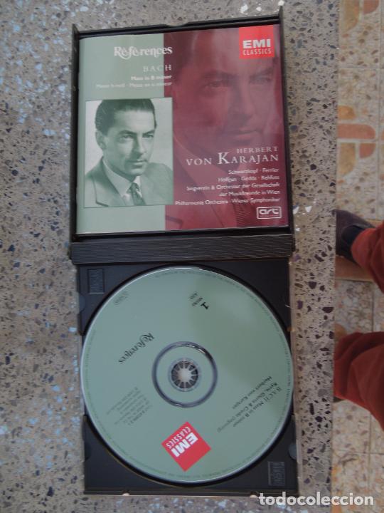 CDs de m&uacute;sica: BACH - REFERENCES - HERBERT VON KARAJAN - 2CD,S +LIBRETO - Foto 3
