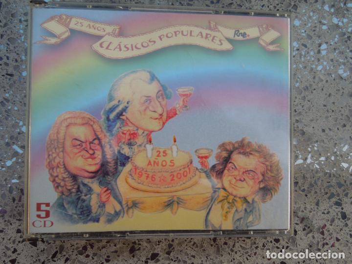 Musik-CDs: 25 A&Ntilde;OS DE CLASICOS POPULARES - 1976-2001 - 4 CD