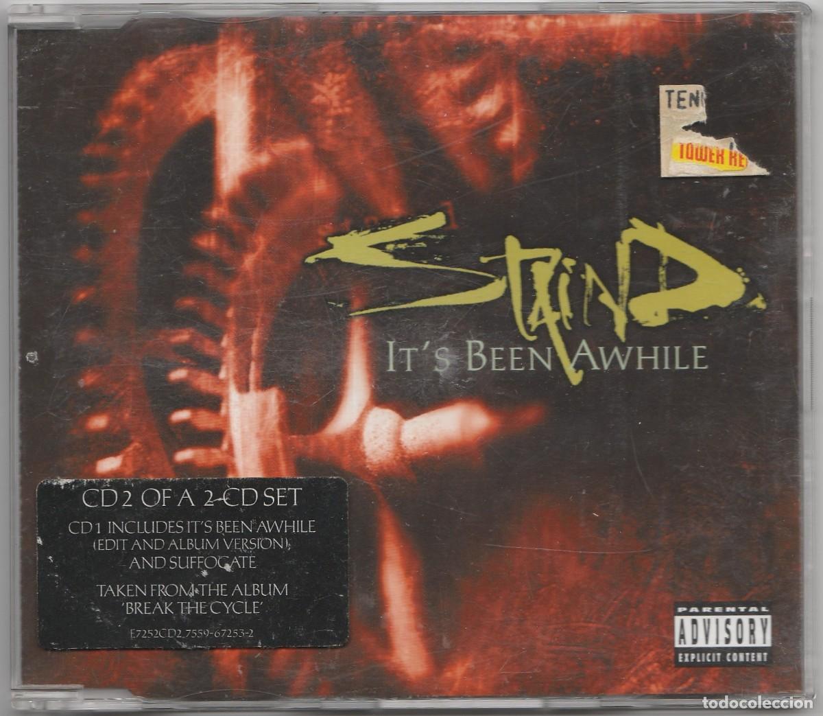 CD di Musica: CD STAIND - IT'S BEEN AWHILE - METAL - SINGLE
