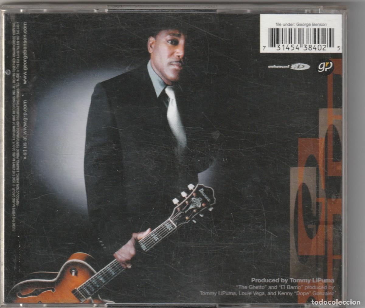 CDs de m&uacute;sica: GEORGE BENSON - ABSOLUTE BENSON (CD GP-VERVE 2000) - Foto 2