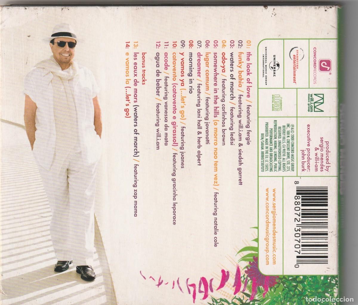 CDs de m&uacute;sica: SERGIO MENDES - ENCANTO (CD DIGIPACK CONCORD 2008) - Foto 2
