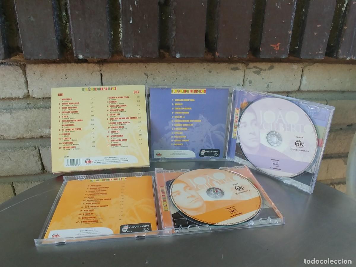 CDs de m&uacute;sica: JOAO GILBERTO-CD DOBLE - Foto 2
