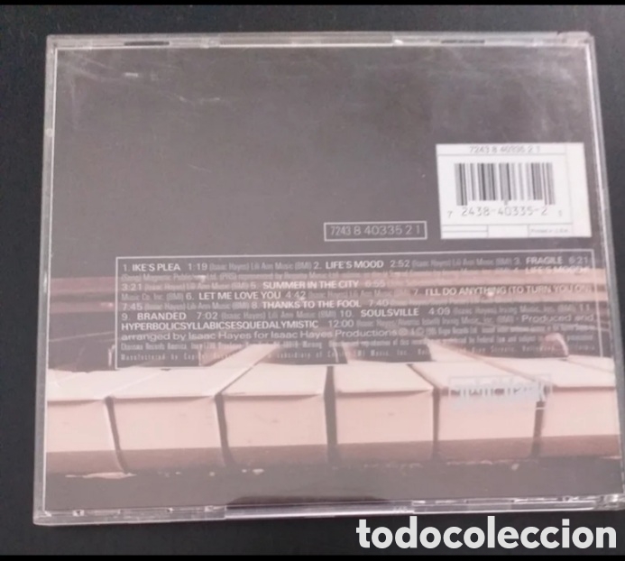 CDs de m&uacute;sica: Isaac hayes - branded - Foto 2