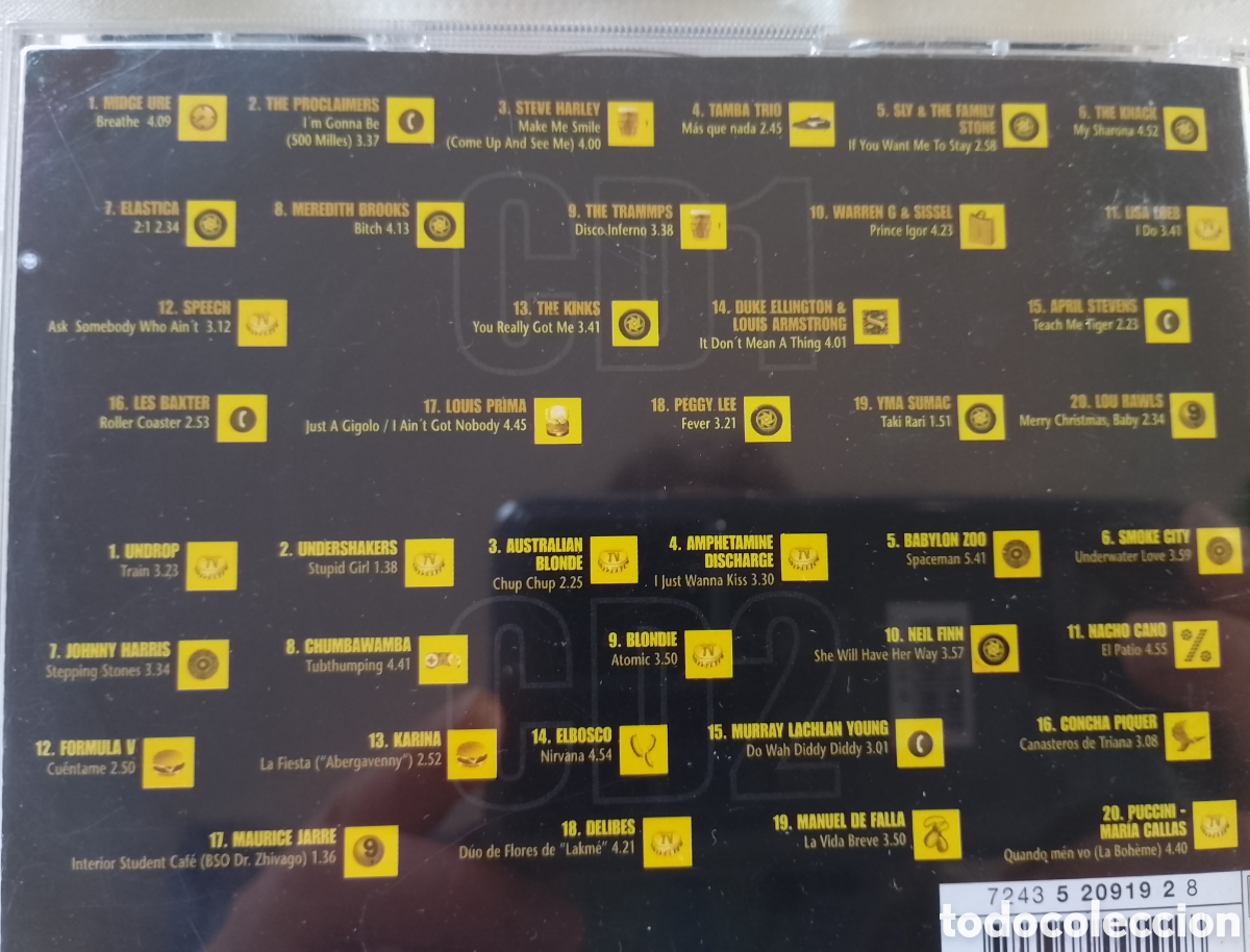 CDs de m&uacute;sica: 2 CD. ANUNCIOS TV. - Foto 4