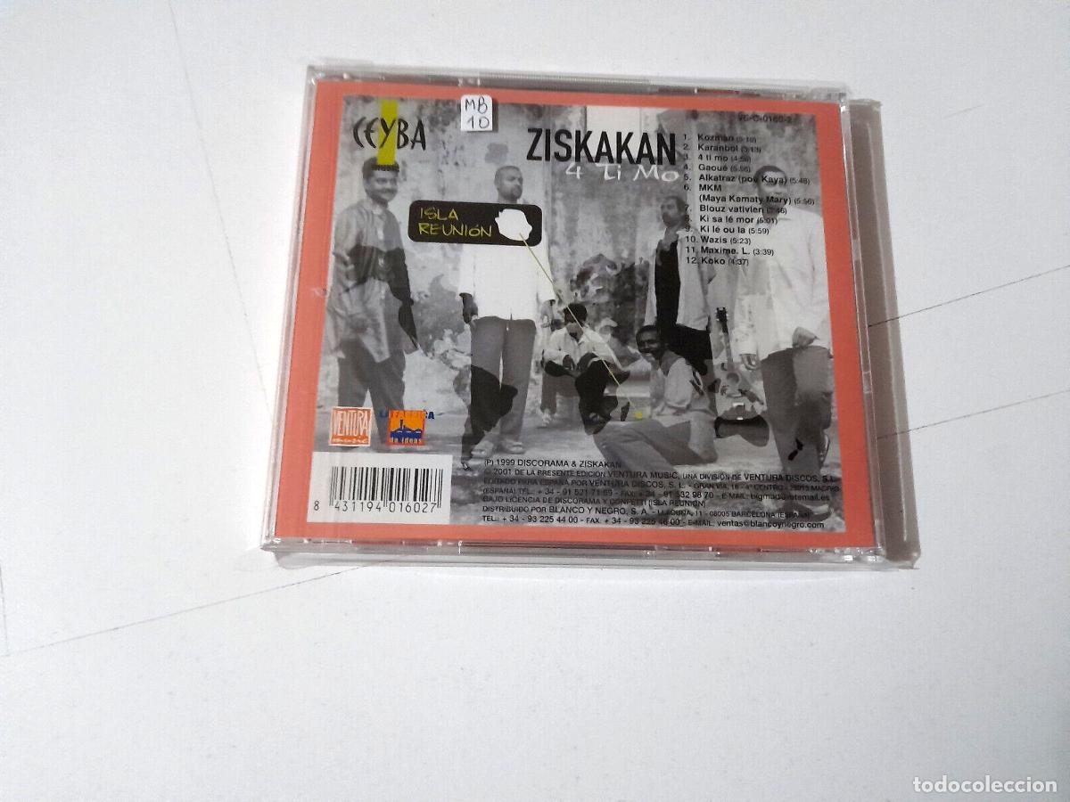 CDs de m&uacute;sica: ZISKAKAN &rdquo;4 TI MO&rdquo; CD 12 TRACKS - Foto 2