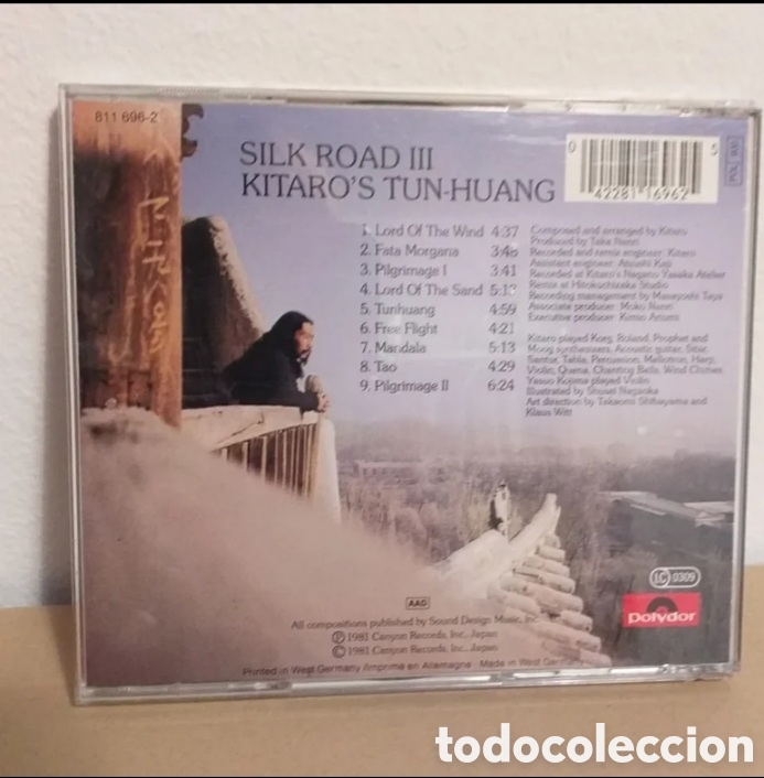 CDs de m&uacute;sica: Kitaro - silk road III - Foto 2