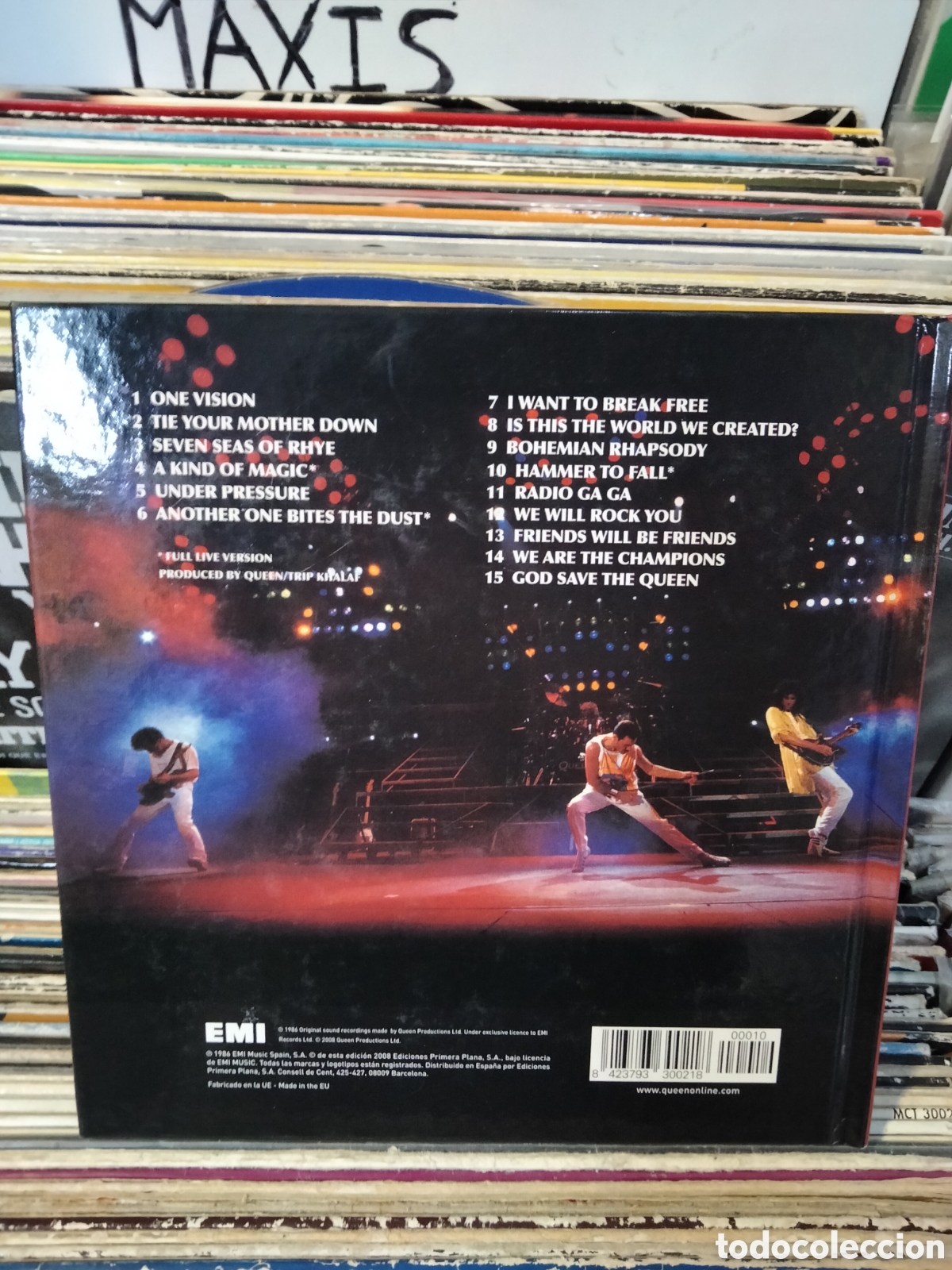 CDs de m&uacute;sica: Queen live magic CD libro - Foto 2