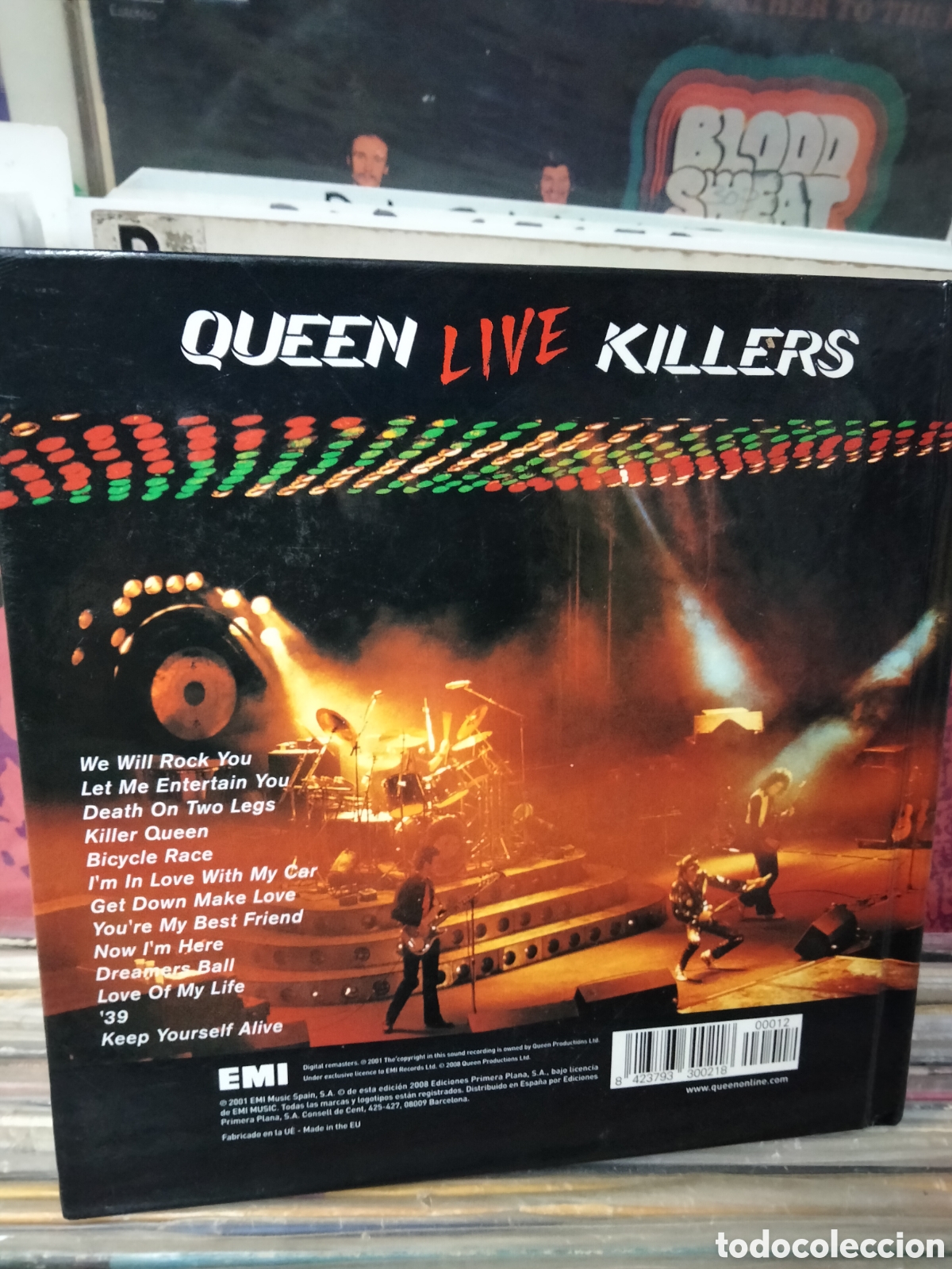 CDs de m&uacute;sica: Queen live killers 1 CD libro - Foto 2