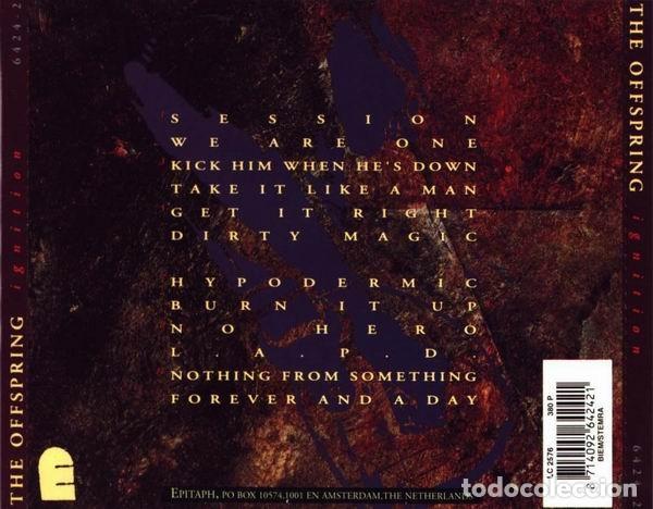 CDs de m&uacute;sica: The Offspring &lrm;&ndash; Ignition - CD - Epitaph &lrm;&ndash; 6424-2 - Foto 2