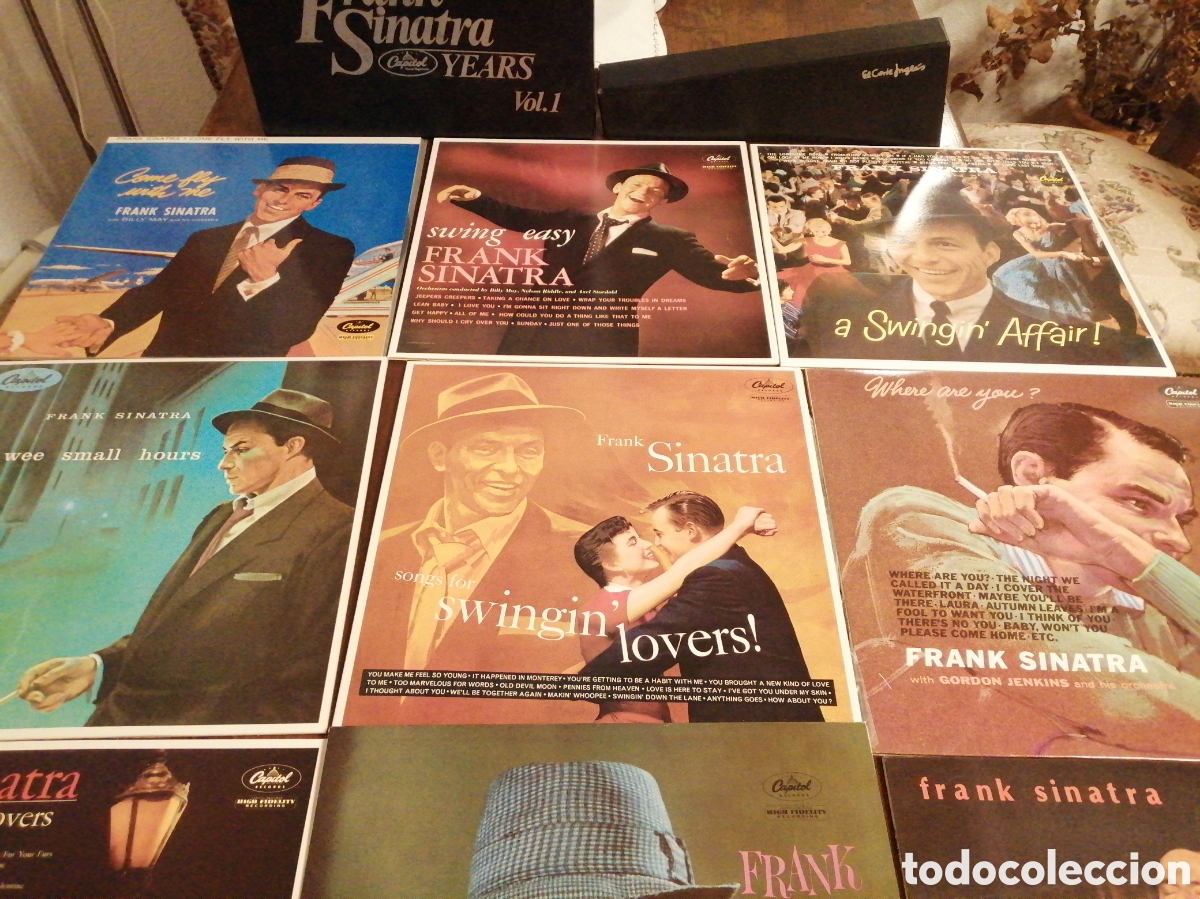 CDs de m&uacute;sica: 9 LPS DE SINATRA VOL. 1 - Foto 2
