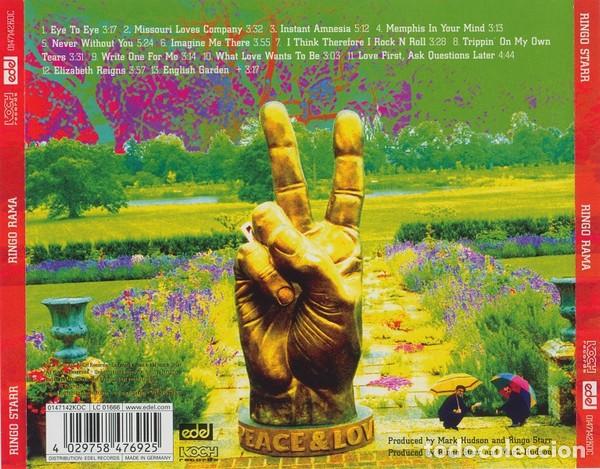 CDs de m&uacute;sica: Ringo Starr &ndash; Ringo Rama - CD +DVD - Foto 2