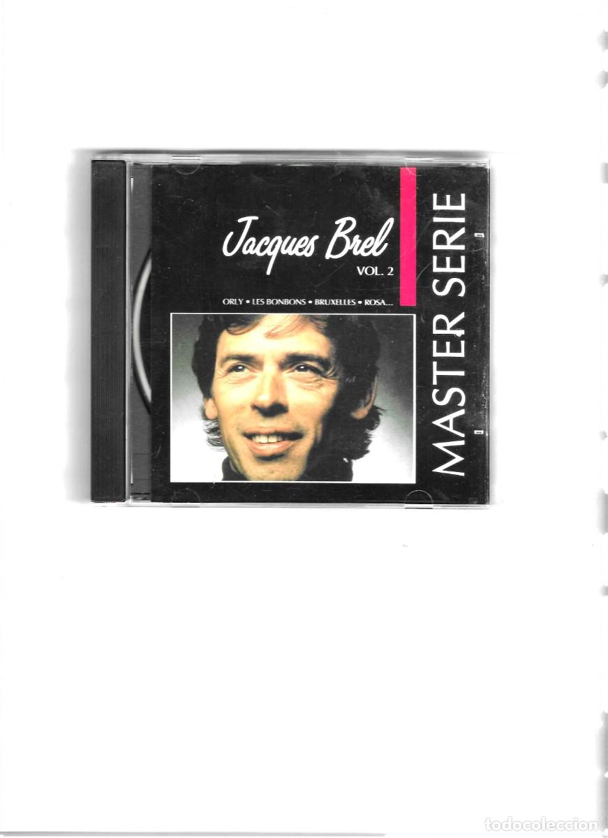 CDs de m&uacute;sica: JACQUES BREL. MASTER SERIE - Foto 1
