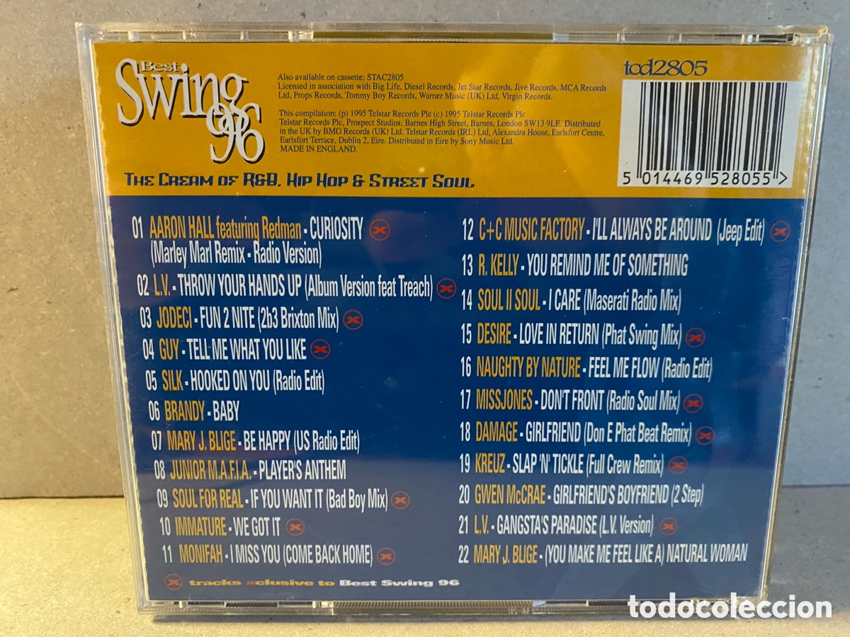 CDs de m&uacute;sica: Various - Best Swing 96 (CD, Comp) - Foto 3