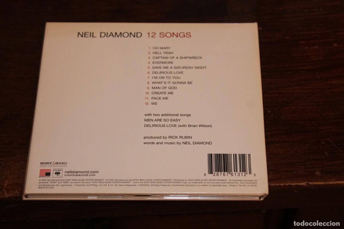 CDs de m&uacute;sica: NEIL DIAMOND - 12 SONGS - Foto 2