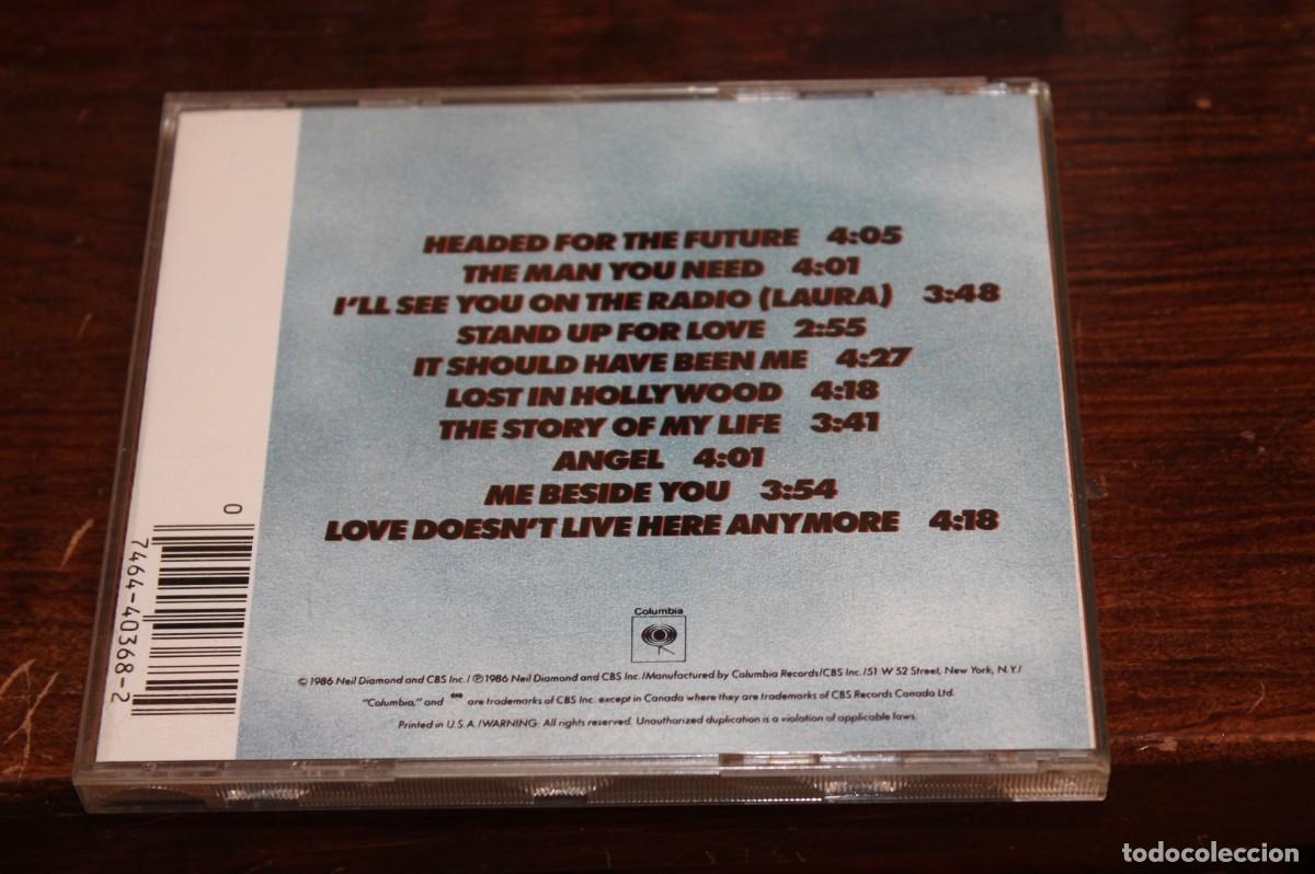 CDs de m&uacute;sica: NEIL DIAMOND - HEADED FOR THE FUTURE - Foto 2