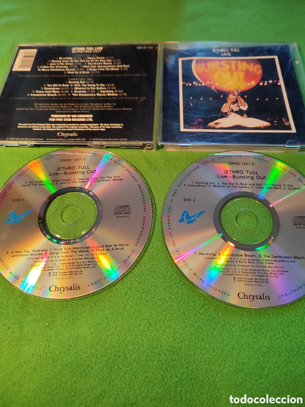 CDs de m&uacute;sica: Jethro Tull - Bursting out Live - Foto 2