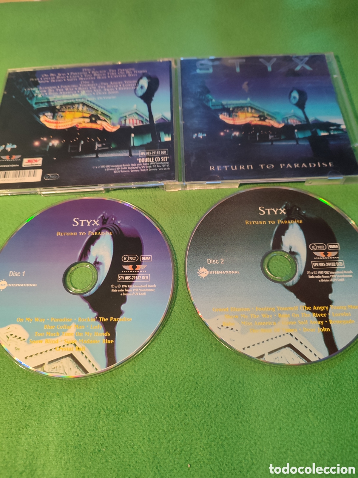 CDs de m&uacute;sica: Styx - Return to Paradise 2 CDs - Foto 2