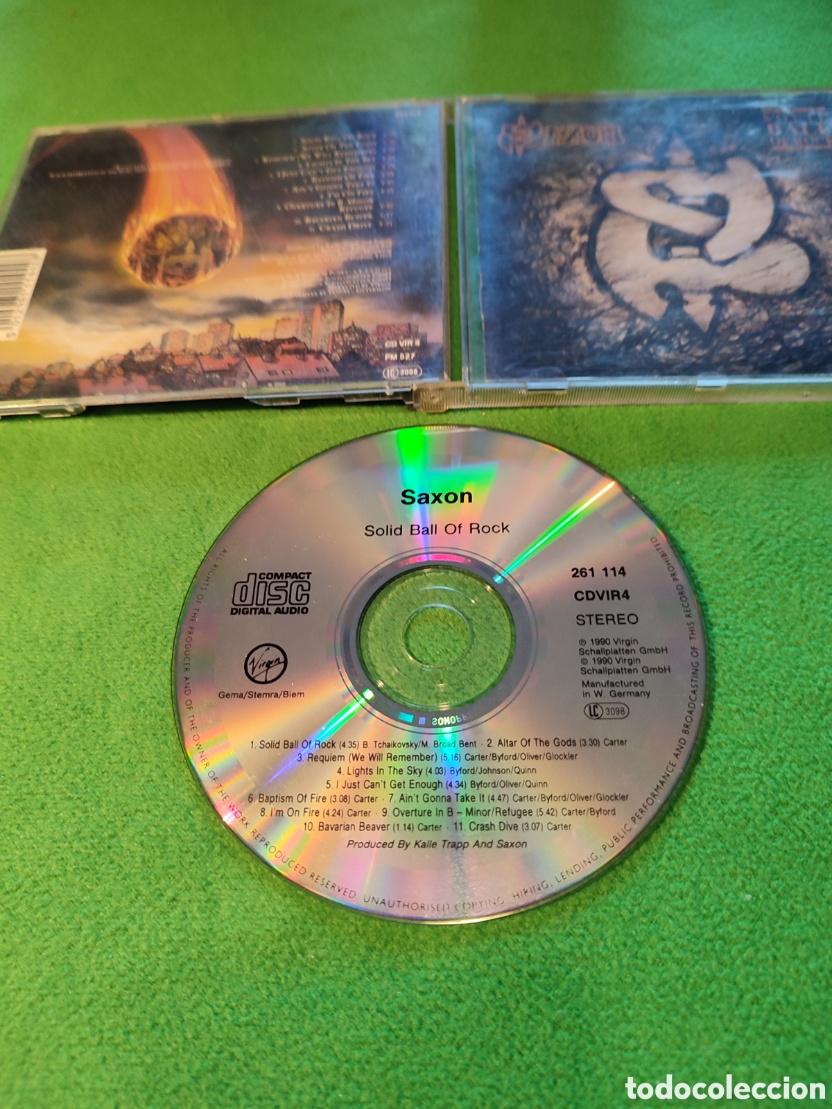 CDs de m&uacute;sica: Saxon - Solid ball of Rock - Foto 2