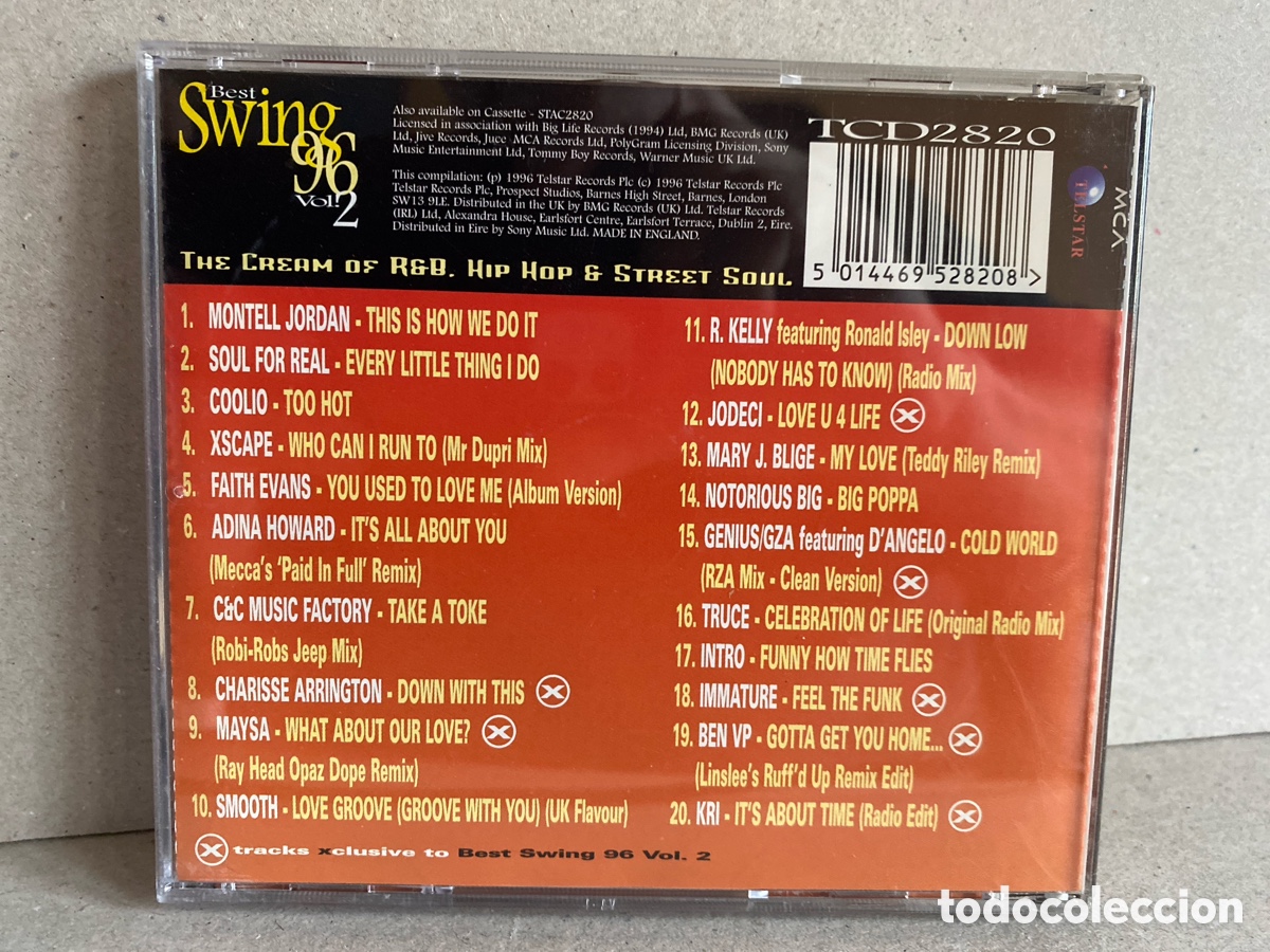 CDs de m&uacute;sica: Various - Best Swing 96 Vol. 2 (CD, Comp) - Foto 2