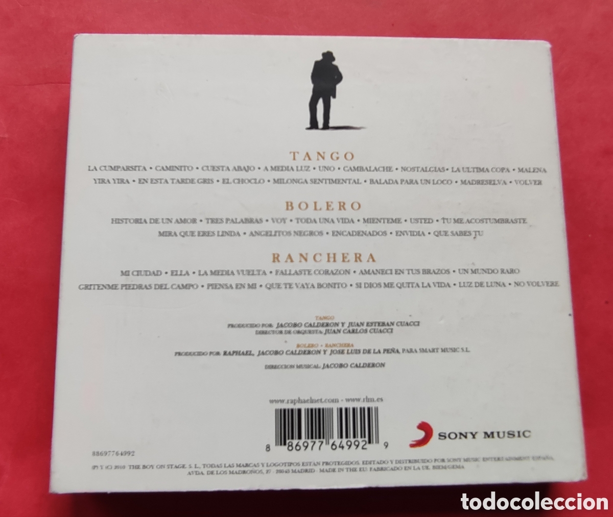 CDs de m&uacute;sica: Raphael ,- tangos, boleros, rancheras ,- Triple CD - Foto 6