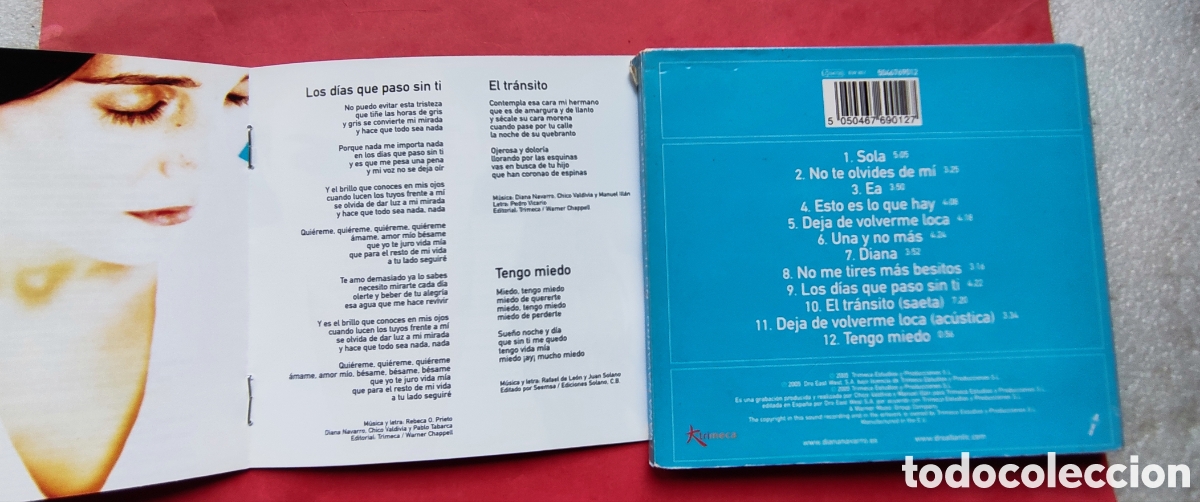 CDs de m&uacute;sica: Diana navarro CD - Foto 4