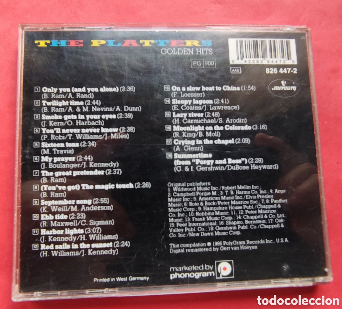CDs de m&uacute;sica: CD ,- the Platters - Foto 2