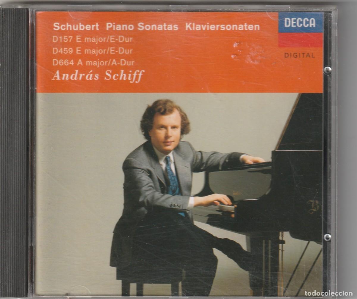 CDs de m&uacute;sica: SCHUBERT - PIANO SONATAS (CD DECCA) ANDREAS SCHIFF - Foto 1