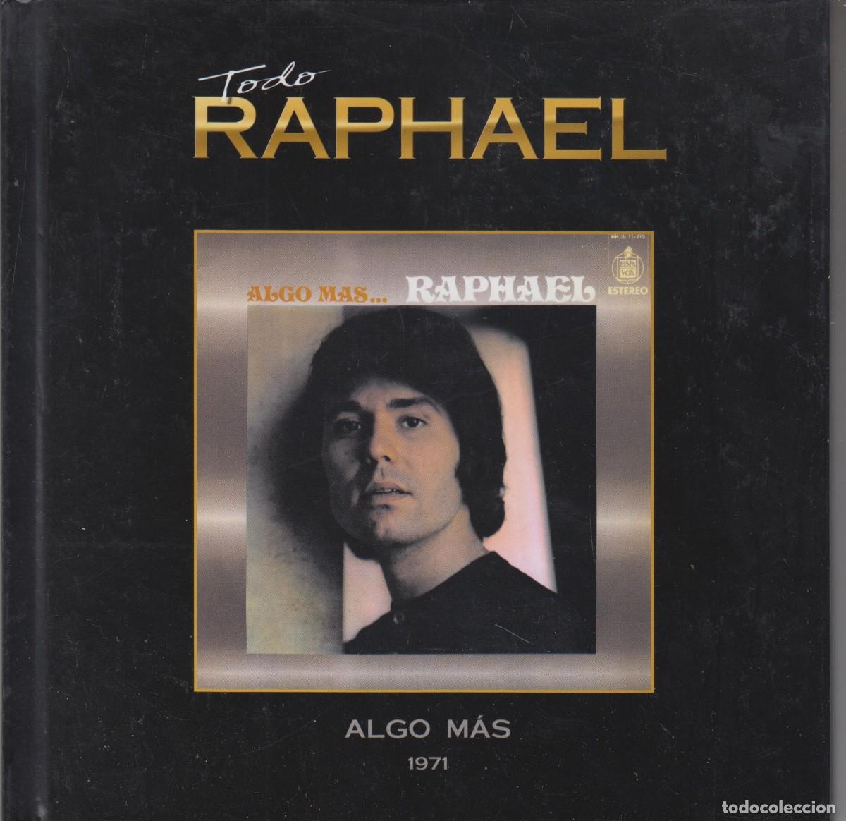 CDs de m&uacute;sica: Todo Raphael cd libro Algo m&aacute;s 1971 EMI - Foto 1