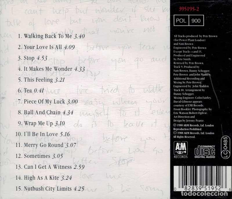 CDs de m&uacute;sica: Sam Brown - Stop!. CD - Foto 2