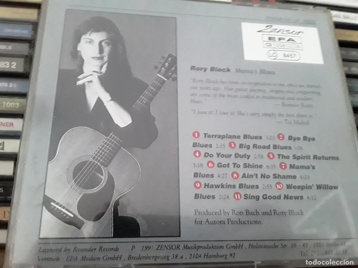 CDs de m&uacute;sica: Rory Block &lrm;&ndash; Mamas Blues - cd - Foto 2