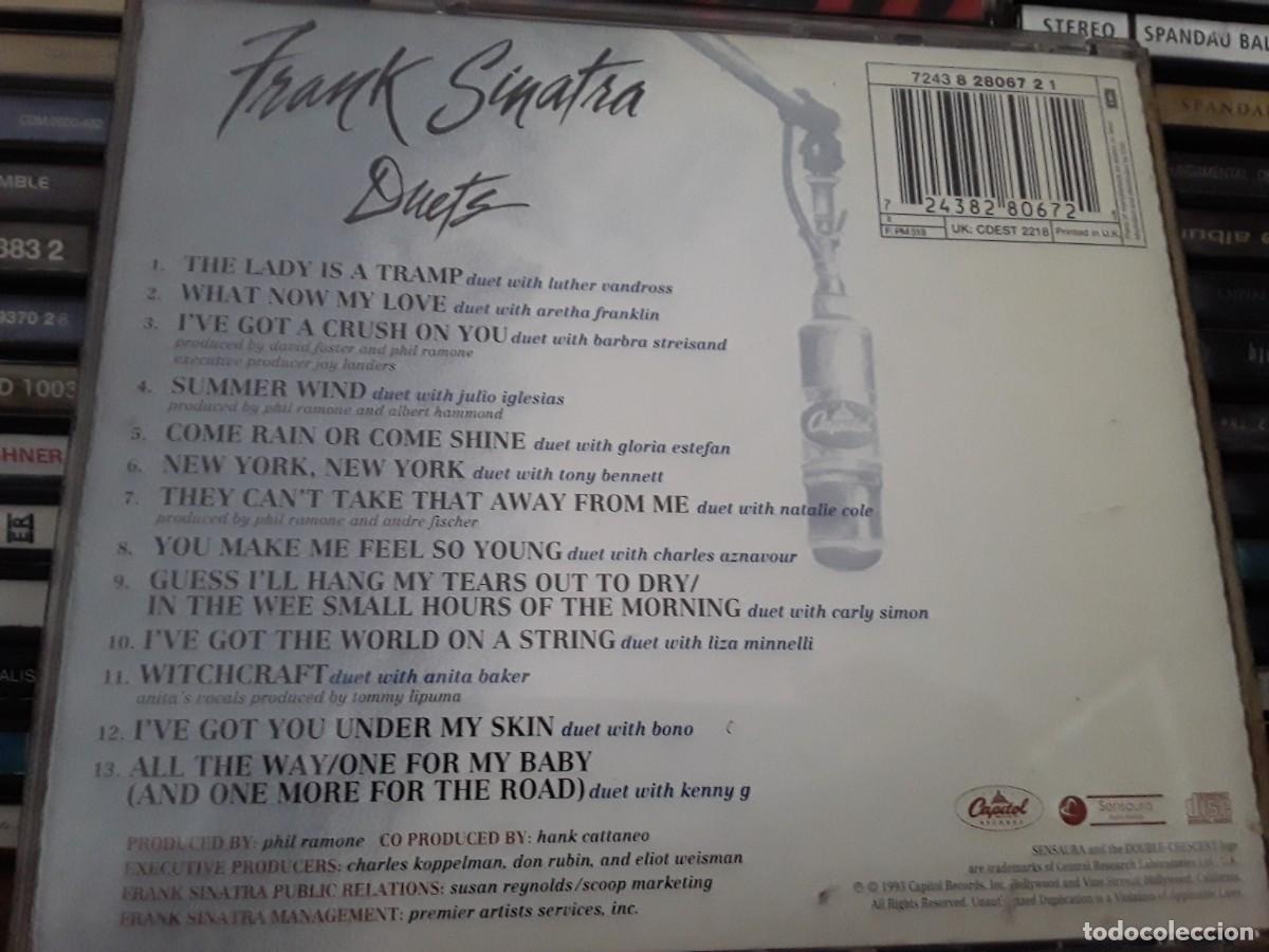CDs de m&uacute;sica: Frank Sinatra &lrm;&ndash; Duets - cd - Foto 2