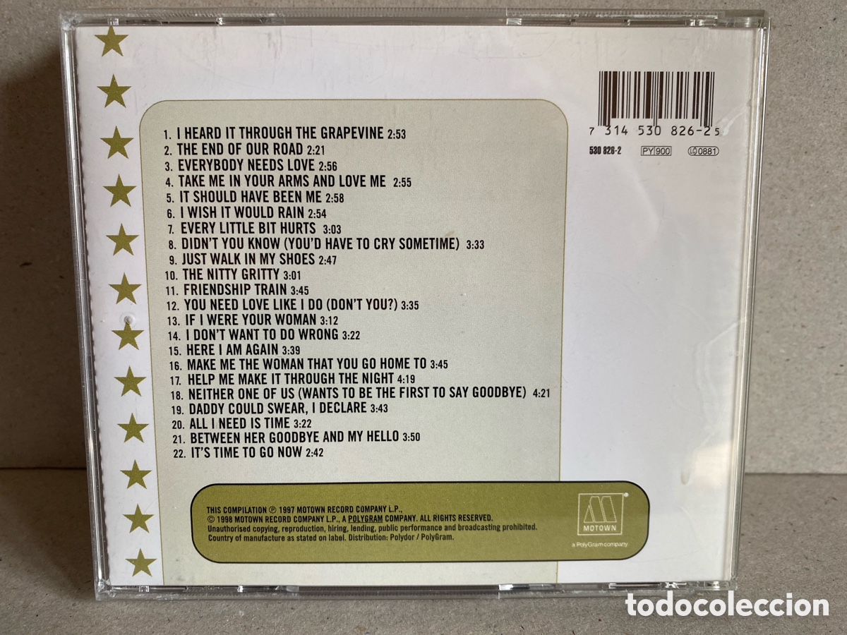 CDs de m&uacute;sica: Gladys Knight & The Pips - The Ultimate Collection (CD, Comp) - Foto 2