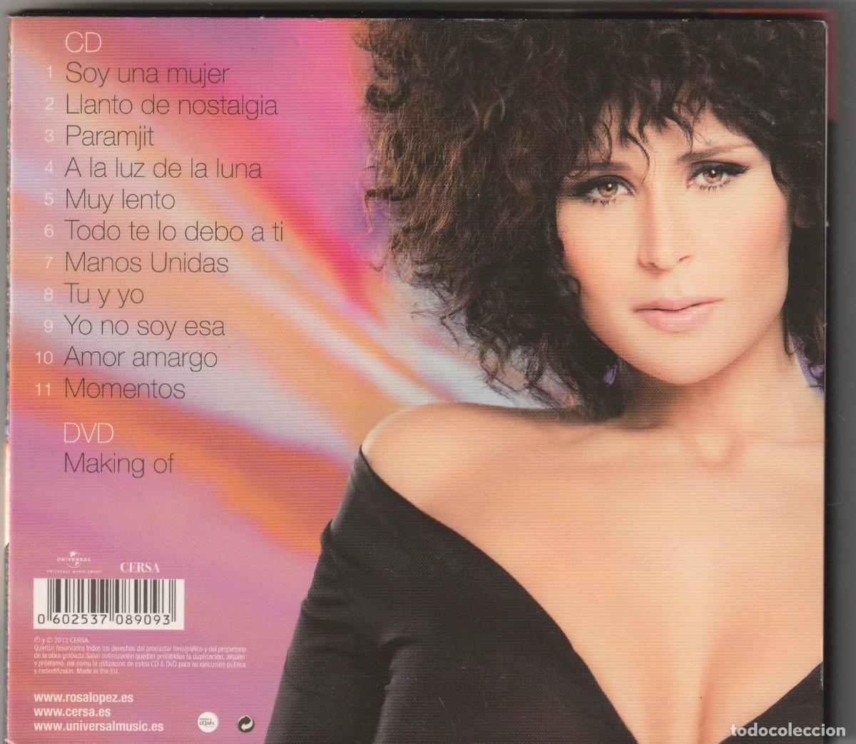 CDs de m&uacute;sica: ROSA - ROSA LOPEZ (CD + DVD UNIVERSAL 2012) - Foto 2