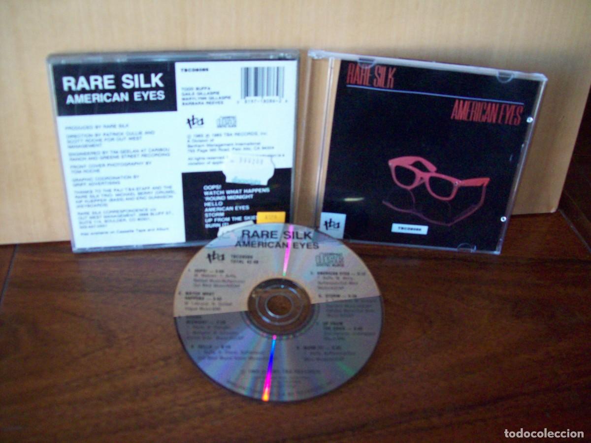 CDs de m&uacute;sica: RARE SILK - AMERICAN EYES - CD 1985 FABRICADO IN USA