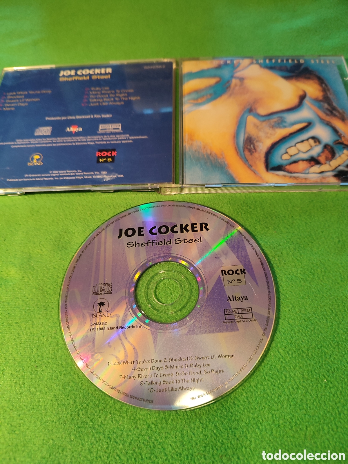 CDs de m&uacute;sica: Joe Cocker - Sheffield steel - Foto 2