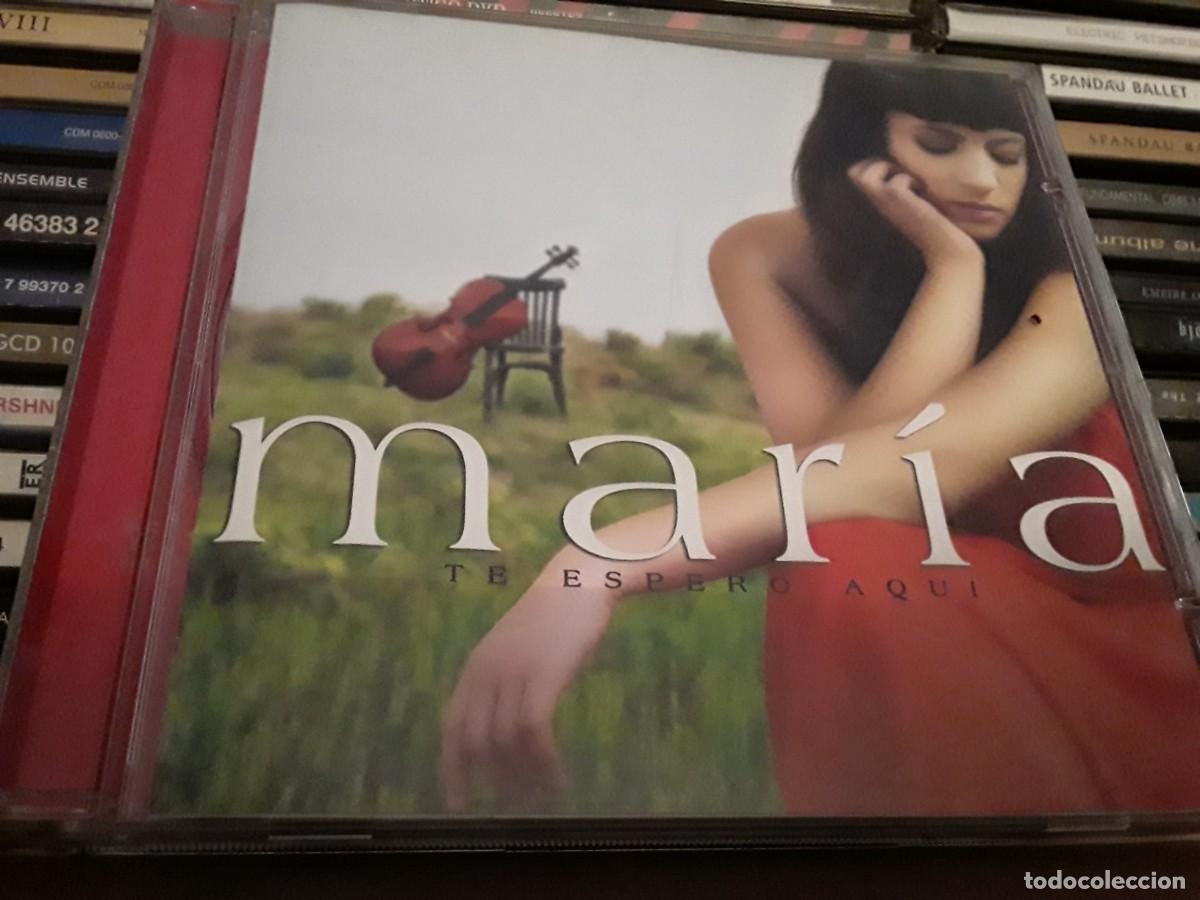 CDs de m&uacute;sica: Mar&iacute;a &lrm;&ndash; Te Espero Aqu&iacute; - cd - Foto 1