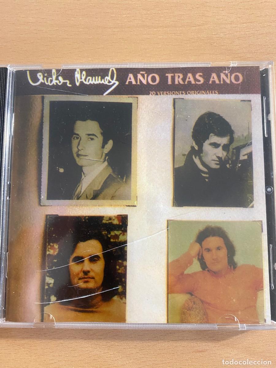 CDs de m&uacute;sica: VICTOR MANUEL A&Ntilde;O TRAS A&Ntilde;O - Foto 1