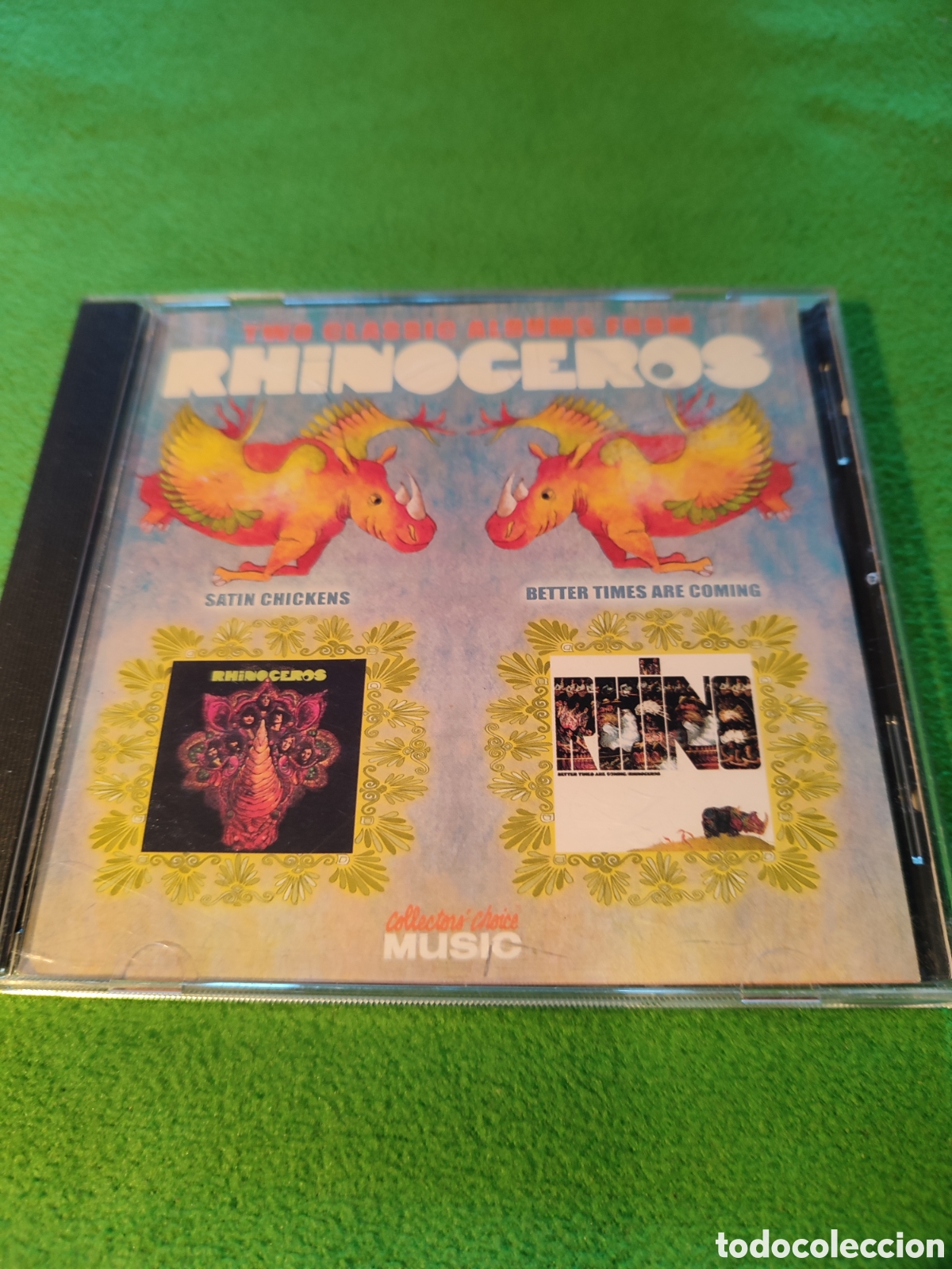 CD de M&uacute;sica: Rhinoceros - Sat&iacute;n Chickens + Better times are coming