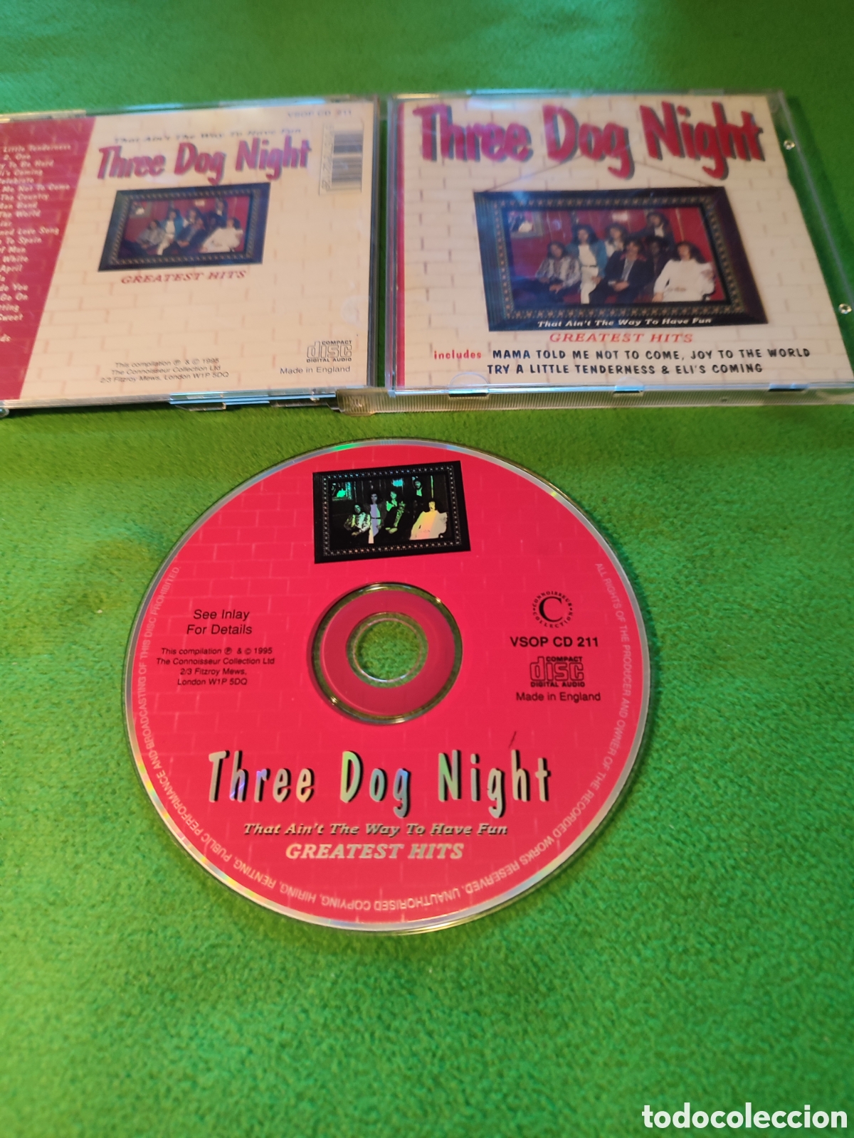 CDs de m&uacute;sica: Three Dog Night - Greatest hits - Foto 2