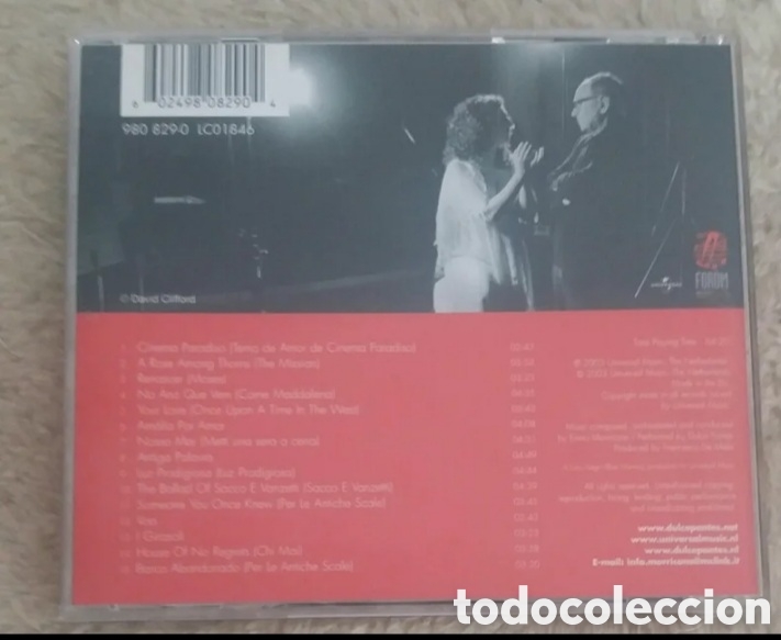 CDs de m&uacute;sica: Ennio morricone & dulce pontes - focus - Foto 2