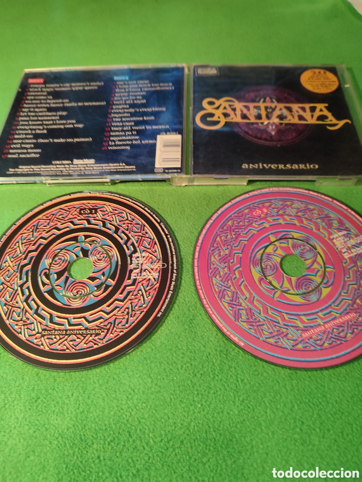 CDs de m&uacute;sica: Santana - Aniversario 2 cds - Foto 2