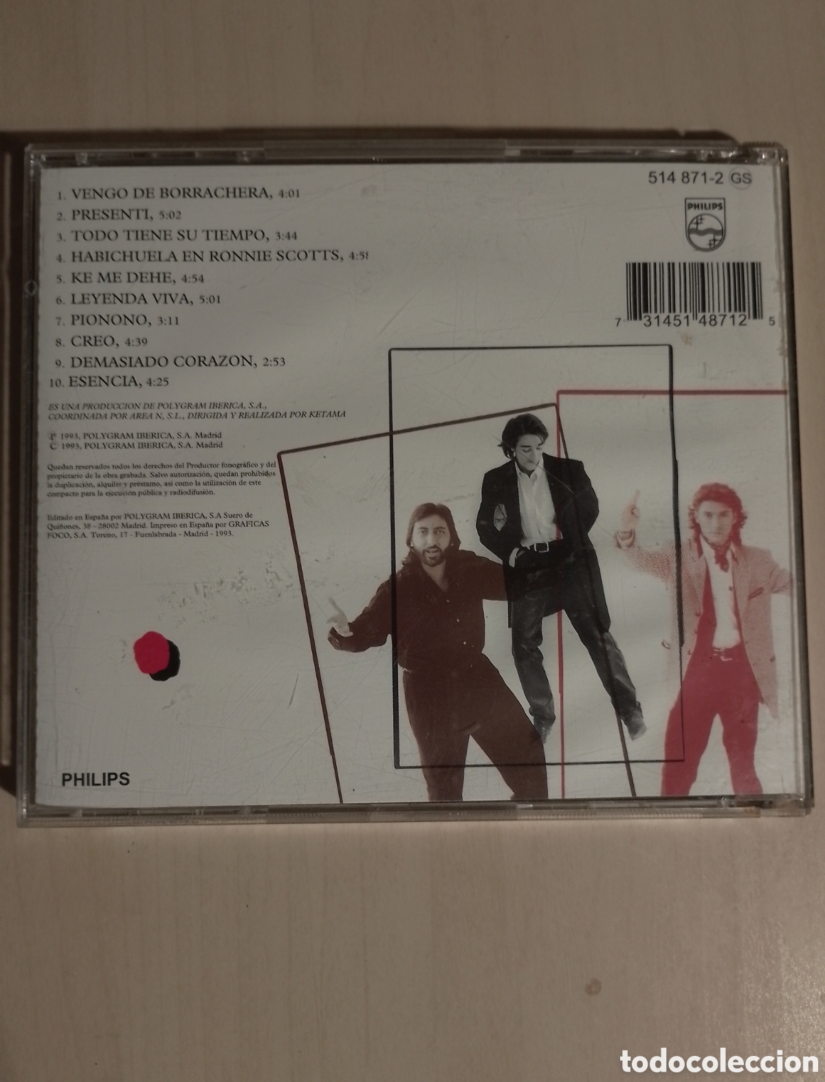 CDs de m&uacute;sica: CD KETAMA. El arte de lo invisible. - Foto 2