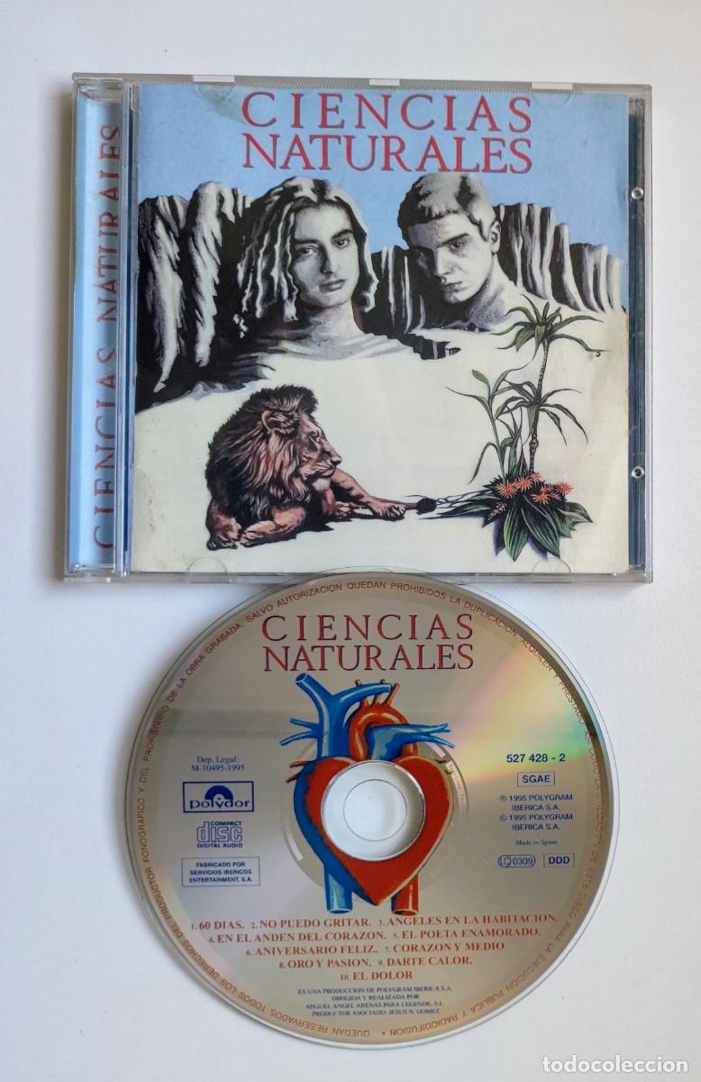 CDs de M&uacute;sica: 1&deg; ALBUM 1995 / CIENCIAS NATURALES - SALVA D&Aacute;VILA Y J.A. LORCA / LETRAS + CD 1995 POLYGRAM IBERICA