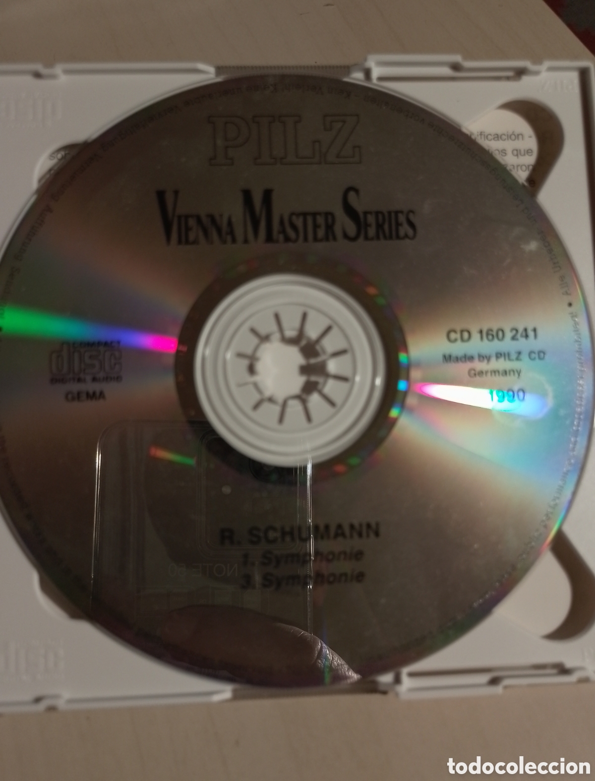 CDs de m&uacute;sica: CD ROBERT SCHUMANN Sinfon&iacute;as 1 y 3. - Foto 2